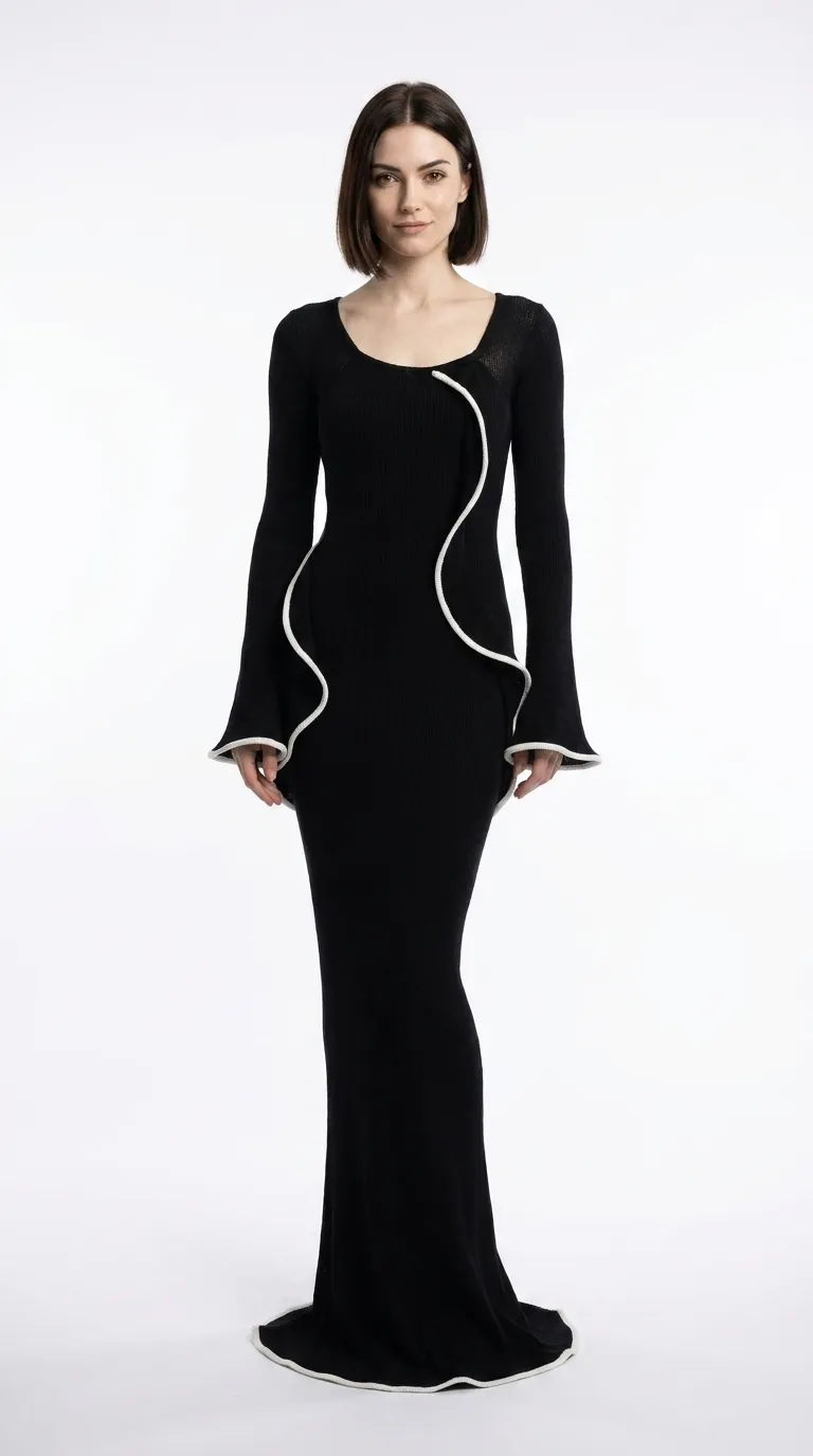 Vestido Trazo, Gala