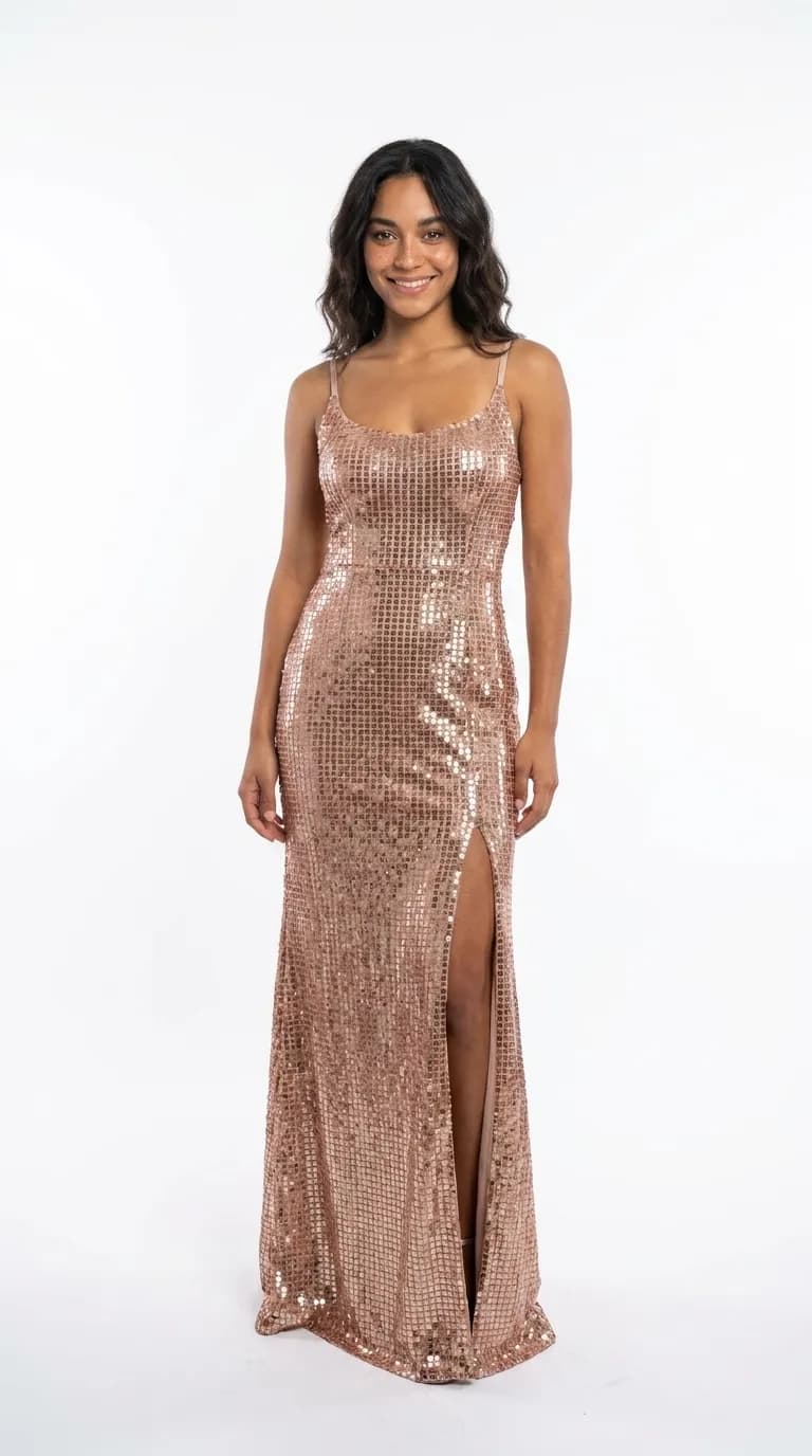 Vestido Rosé, Gala