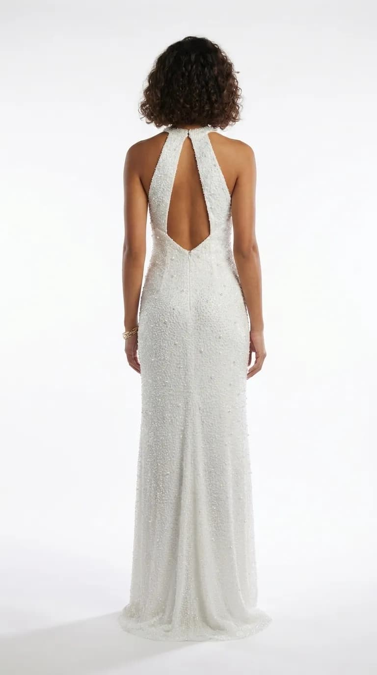 Vestido Marfil, Gala