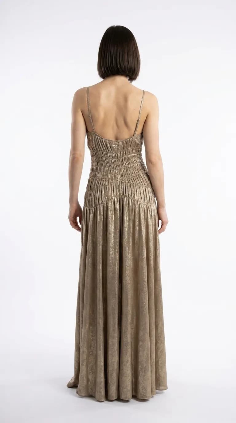 Vestido Champaña, Gala