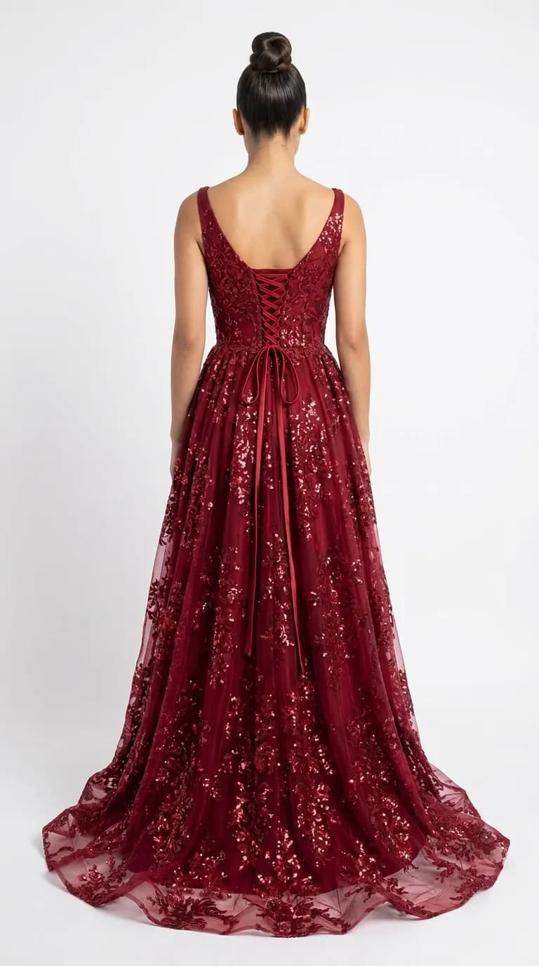 Vestido Cabernet, Gala